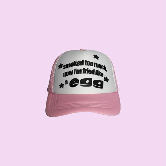 'Smoked Too Much' Trucker Cap